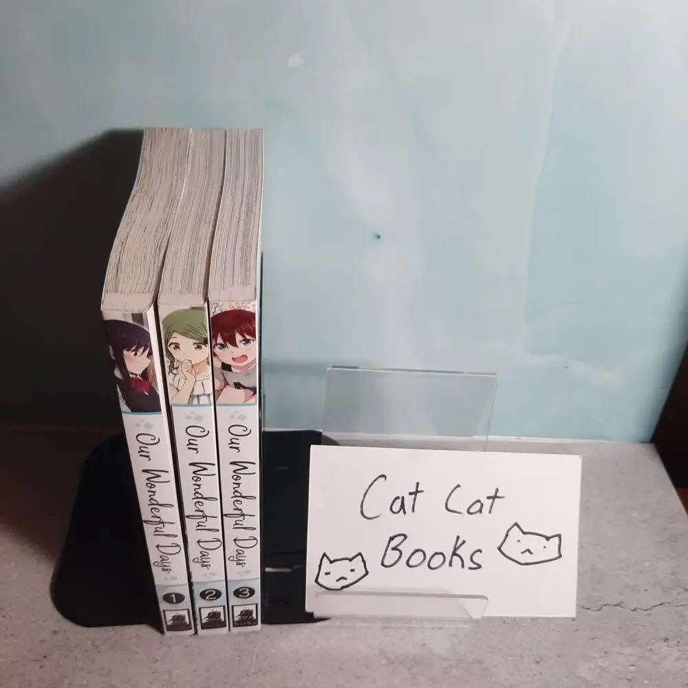 📚 Our Wonderful Days Vol. 1-3 Official English Manga Bundle Paperback Yuri